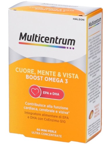 Multicentrum Cuore, Mente e Vista Boost Omega 3...