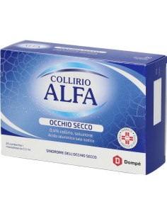 Alfa Collirio Occhio Secco 20 Contenitori Monodose 0,5ml