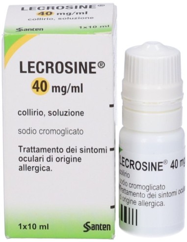 Lecrosine Collirio 1 Flacone 10ml 40 mg/ml