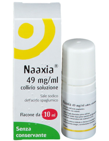 Naaxia Collirio 10ml 4,9% Senza Conservanti