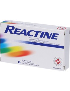 Reactine Allergia 6 Compresse Antistaminico