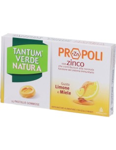 Tantum Verde Natura Pastiglie Gommose Limone e Miele 30g