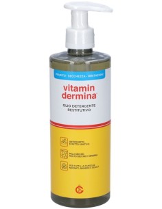 Vitamindermina Olio Detergente Restitutivo Viso/Corpo 500ml