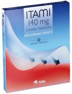 Itami 10 Cerotti Medicati 140mg