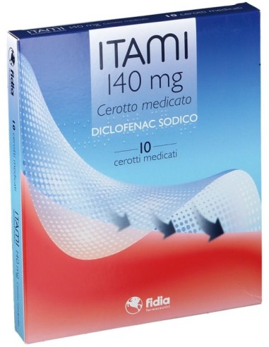 Itami 10 Cerotti Medicati 140mg