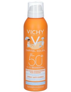 Vichy Capital Soleil Spray Anti-Sabbia Bambini SPF 50+ 200ml