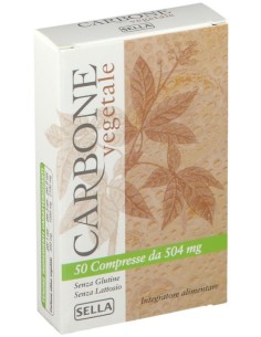 Carbone Vegetale 50 Compresse.