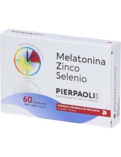 Melatonina Zinco Selenio Pierpaoli 60 Compresse