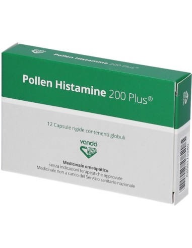 Pollen Histamine 200 Plus 12 Capsule Globuli