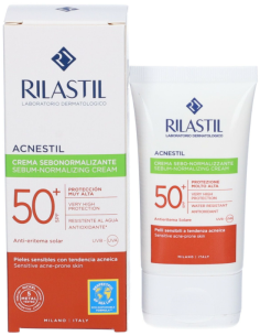 Rilastil Acnestil Crema Sebo Normalizzante Solare SPF 50+...