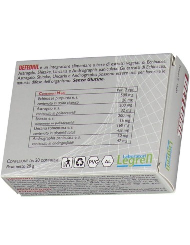 Defedril 20 Compresse