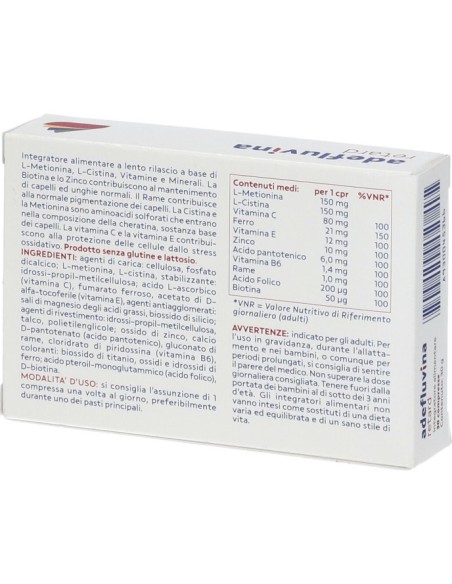 Adefluvina Retard 30 Compresse