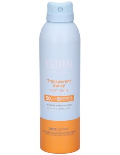 Isdin Fotoprotector Corpo Transparent Wet Skin SPF50 250ml