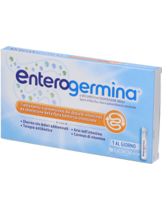 Enterogermina 10 Flaconi 4 Miliardi/5ml
