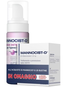 Mannocist-D 20 Buste + Mannocist-D Mousse Detergente...