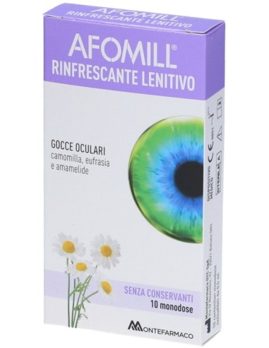 Afomill Rinfrescante 10 Fiale da 0,5ml