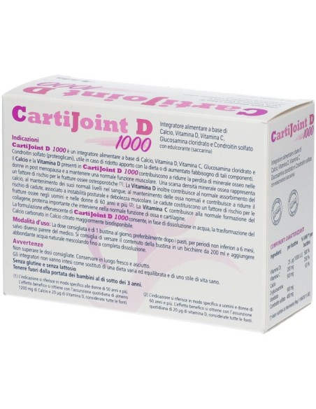 Cartijoint D 1000 5g 20 Bustine