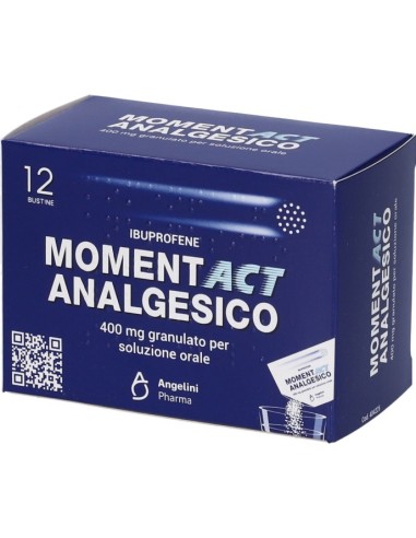 Momentact Analgesico 12 Bustine Granulato 400mg