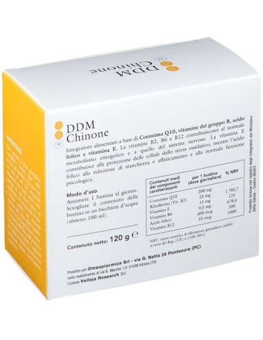 DDM Chinone 30 Bustine Orosolubili