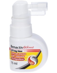 Benactivdolmed Spray Mucosa Orale 15ml