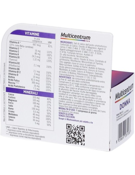 Multicentrum Donna 60 Compresse
