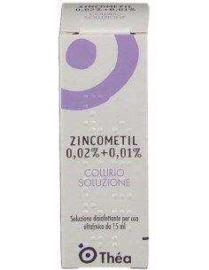 Zincometil Collirio 15ml 0,02% + 0,01%