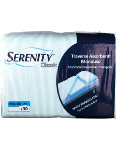 Serenity Traverse per Incontinenza Classic 80x180 30 Pezzi