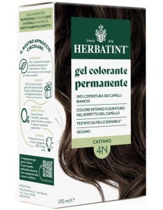 Herbatint Gel Colorante Permanente 4N Castano 170ml