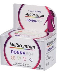Multicentrum Donna 50+ Multivitaminico 30 Compresse
