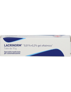 Lacrinorm Gel Oculare 10g 0,01% 2