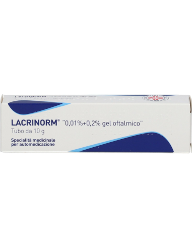 Lacrinorm Gel Oculare 10g 0,01%