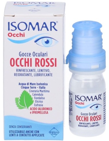 Isomar Occhi Rossi Gocce Oculari 10ml
