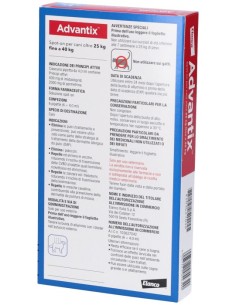 Advantix Spot On Per Cani da 25 a 40 Kg - 6 Pipette da... 2