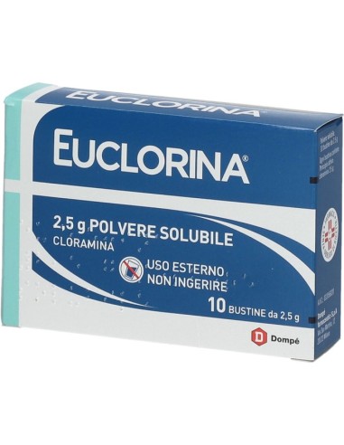 Euclorina Polvere Solubile 10 Buste 2,5g
