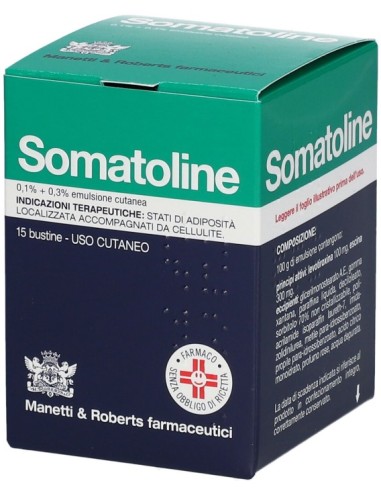 Somatoline Crema Anticellulite 15 Bustine