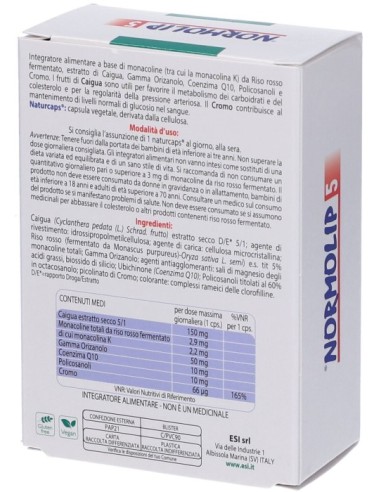 Normolip 5 60 Capsule