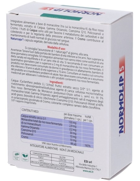 Normolip 5 60 Capsule