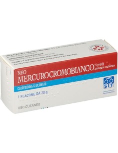 Neomercurocromo Bianco In Polvere Flacone 20g