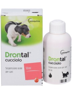 Drontal Cucciolo Sospensione Orale 1 Flacone 50ml