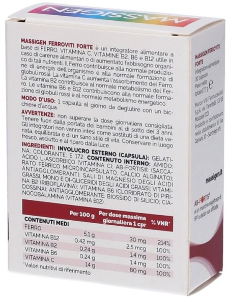 Marco Viti Ferroviti Forte 30 Capsule