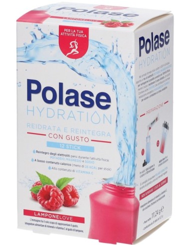 Polase Hydration Gusto Lampone 12 Bustine