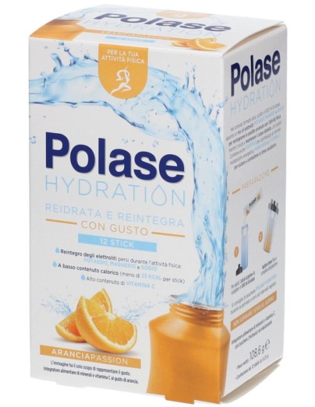 Polase Hydration Gusto Arancia 12 Bustine