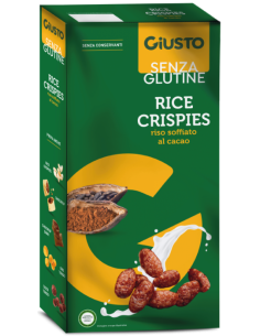 GIUSTO SENZA GLUTINE RICE CRISPIES CACAO 250 G