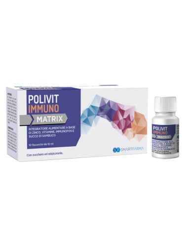 POLIVIT IMMUNO MATRIX 10 FLACONCINI DA 10 ML