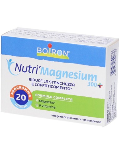 Boiron Nutri' Magnesium 300+ 80 Compresse