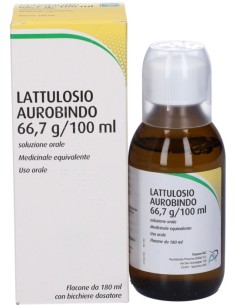 Lattulosio Actavis Sciroppo 180ml 66,7%