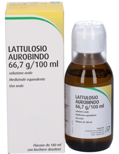 Lattulosio Actavis Sciroppo 180ml 66,7%
