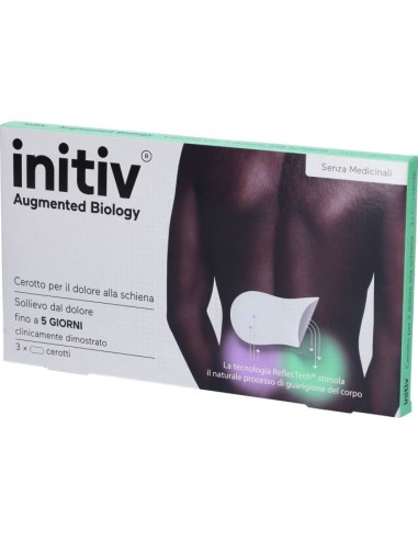 Initiv Cerotti Dolore Schiena 3 Pezzi