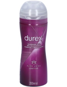 Durex Massage 2In1 Aloe Vera Gel Lubrificante 200ml
