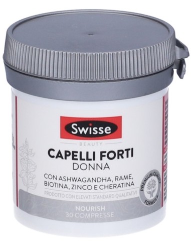 Swisse Capelli Forti Donna 30 Compresse